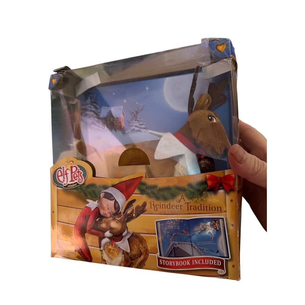 Elf Pets Reindeer Tradition A Reindeer Tradition Plush With‎ Storybook Included